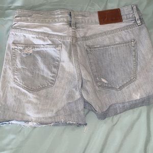 Madewell Light Wash Shorts